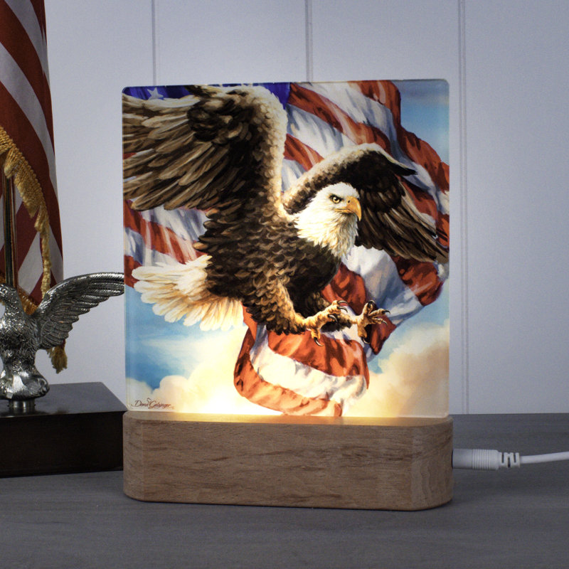 Eagle Ceramic Night Light main image 0